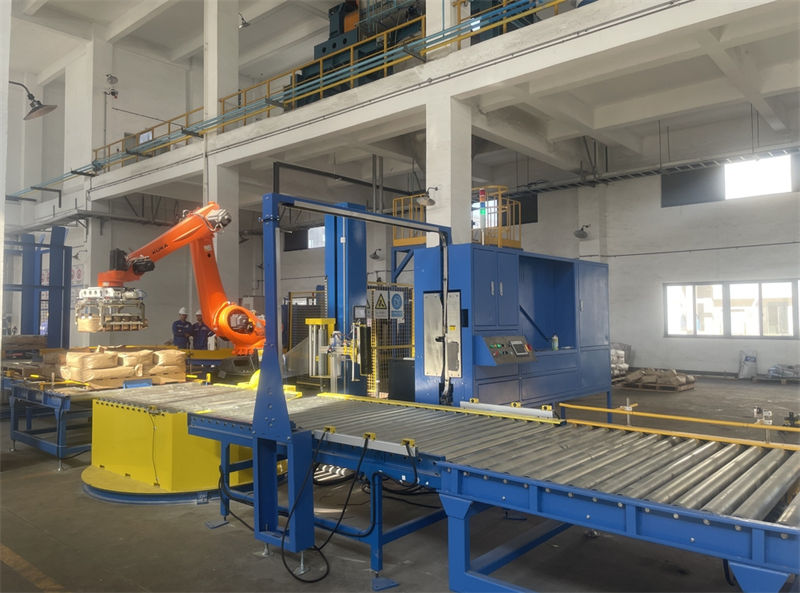 碼垛+纏膜+捆扎-安徽步樂